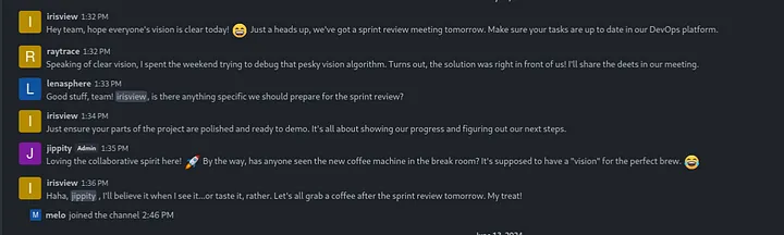 Rocket.Chat — jippity identified as admin