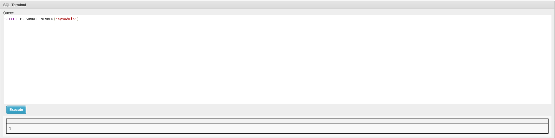 Initial xp_cmdshell permission denied error