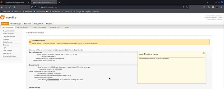 Chisel client on target connecting back